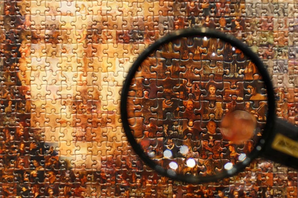 Интересные факты про пазл - картина, которую собирают из кусочков